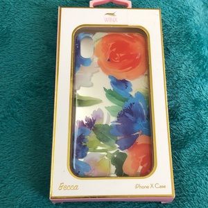 Winx NEW “Becca” Floral Scratch Resistant IPhone X Case